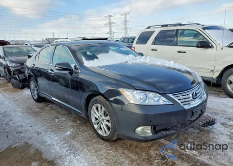 2010 Lexus Es 350 from USA, damaged, VIN JTHBK1EG1A2349722